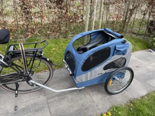 PetSafe Happy Ride Aluminium Hondenfietskar Large Rood