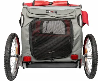 PetSafe Happy Ride Aluminium Hondenfietskar Medium Rood / Large Blauw
