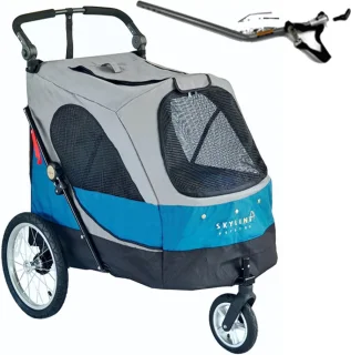 Petstro Fietskar L Blauw