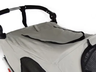 Petstro M Fietskar Jogger Antraciet