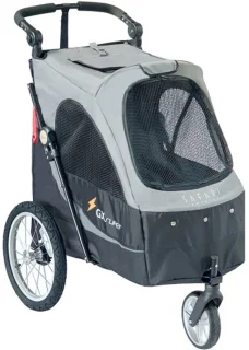 Petstro M Fietskar Jogger Antraciet