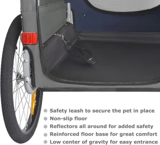 Premium Hondenfietskar XL - Fietsaanhanger