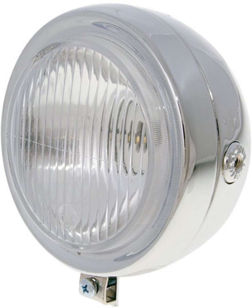 Wat vinden we goed aan de Puch Maxi Koplamp Rond Chroom