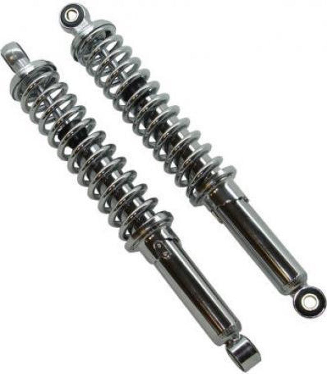 Wat vinden we goed aan de Puch Maxi Schokbrekerset Chroom 300 mm