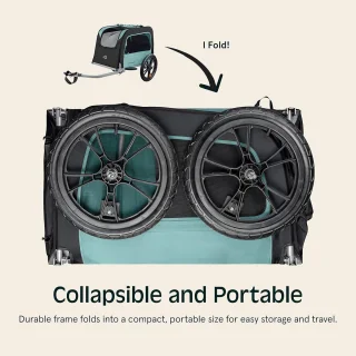 Wat vinden we goed aan de RFWR® Fietskar voor honden (klein/middelgroot)