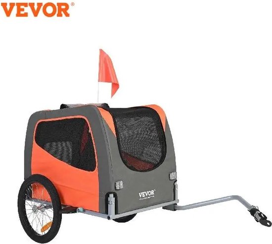 Roggi Hondenfietskar Oranje Opvouwbaar