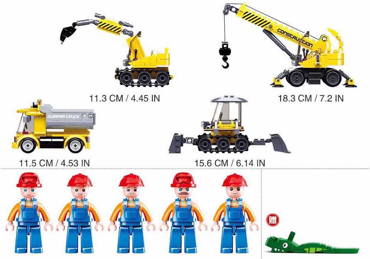 Wat vinden we goed aan de Sluban Town Bouwput Set
