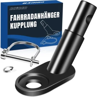 SnelShoppen - Fietskar koppeling fiets trekhaak adapter hondenaanhanger