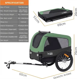 Wat vinden we goed aan de SP® Hondenfietskar