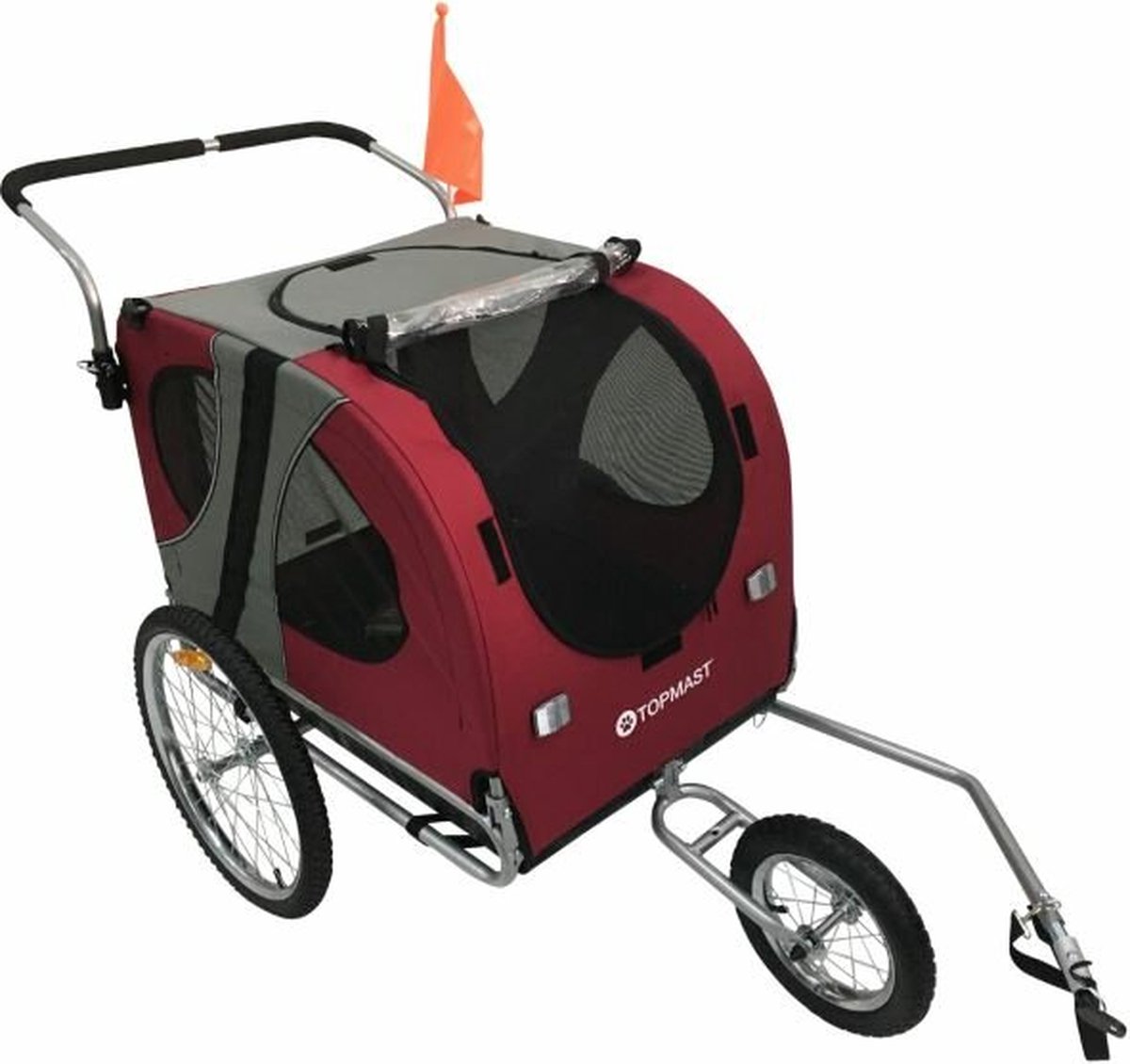De Starline Original M Fietskar & Buggy Rood in één oogopslag