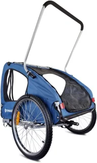 Wat vinden we goed aan de Streamline Hondenfietskar - Blauw