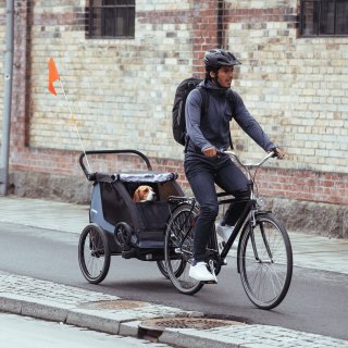 Thule Courier Dog Trailer Kit Black One-Size