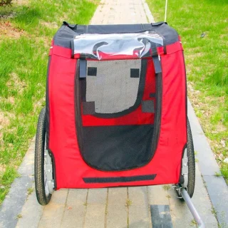 Thuys Hondenfietskar Rood Opvouwbaar