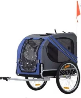 Top Travel Hondenfietskar Large Blauw
