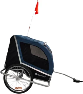 Topmast Ease Hondenfietskar Blauw