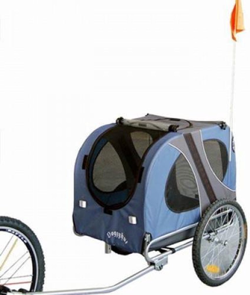 Topmast Hondenfietskar L Blauw