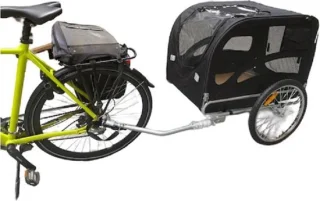 Topmast Hondenfietskar XLarge Zwart