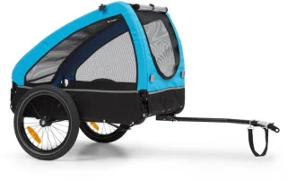 TOPMAST SHUTTLE SmartSpace Hondenfietskar <45 kg Zwart Blauw
