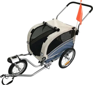 Topmast SKY Jogger Hondenfietskar Medium Blauw