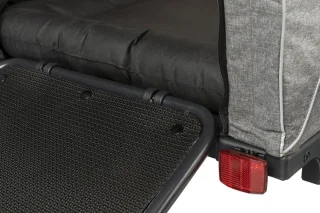 Trixie Hondenfietskar Grijs/Salie 62x80x92 cm