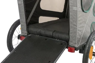 Trixie Hondenfietskar Grijs/Salie 62x80x92 cm