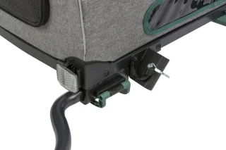 Trixie Hondenfietskar Grijs/Salie 62x80x92 cm