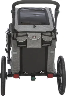Trixie Hondenfietskar Grijs/Salie 62x80x92 cm