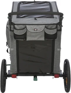 Trixie Hondenfietskar Grijs/Salie 71x85x95 cm