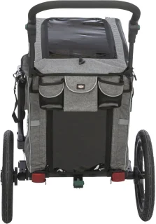 Trixie Hondenfietskar Grijs/Salie 71x85x95 cm