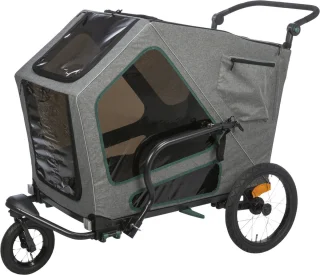Trixie Hondenfietskar Grijs/Salie 71x85x95 cm