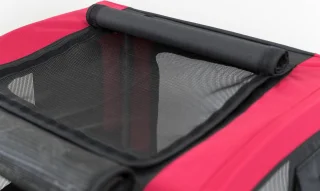 Trixie Hondenfietskar L 30 kg Zwart Rood