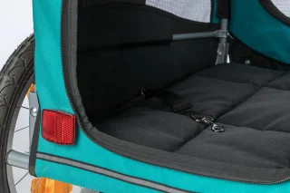 Trixie Hondenfietskar Limited Edition Zwart Turquoise <30 kg