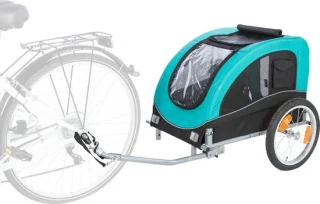 Trixie Hondenfietskar Limited Edition Zwart Turquoise <30 kg