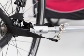 Trixie Hondenfietskar M Zwart Rood