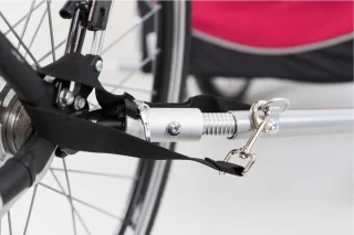 Trixie Hondenfietskar M Zwart Rood