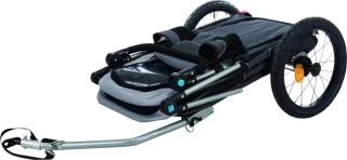 Trixie Hondenfietskar Opvouwbaar Grijs 103x74x95 cm