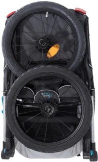 Trixie Hondenfietskar Opvouwbaar Grijs 103x74x95 cm