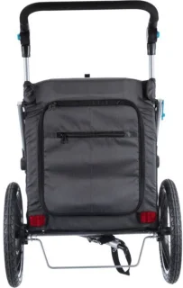 Trixie Hondenfietskar Opvouwbaar Grijs 90x63x95 cm