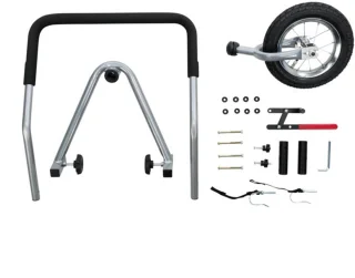 Trixie Hondenfietskar S Zwart Rood voor Kleine Honden <15 kg