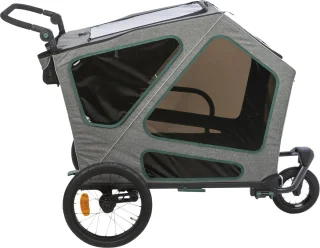Trixie Joggingkit Fietskar 12802 Grijs Salie