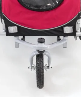 Trixie Joggingkit Rood/Zwart voor Hondenfietskar L