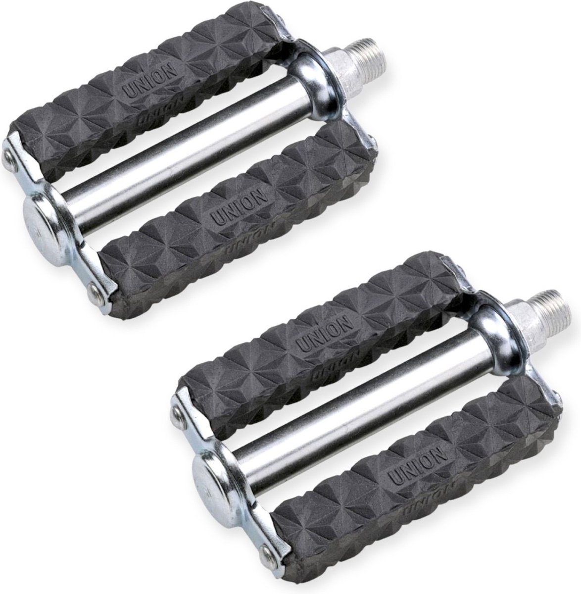 De Union Classic pedaalset zwart in één oogopslag