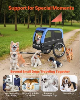 VEVOR Fietskar voor Honden