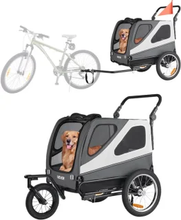 VEVOR Honden-Fietskar 139x77x84,5 cm