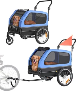 VEVOR Hondenfietskar
