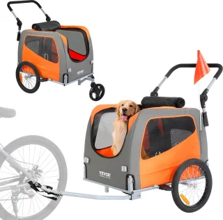 VEVOR Hondenfietskar Fietsaanhanger