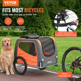 VEVOR Hondenkar Fietskar