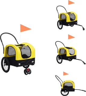 vidaXL Fietstrailer