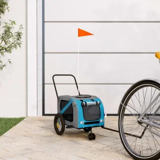 vidaXL Hondenfietskar - Hondentrailer