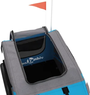 vidaXL Hondenfietskar